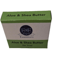 Aloe & Shea Butter Bar Soap, cold process bar for moisturizing and soothing dry, sensitive skin