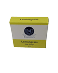 Lemongrass Bar Soap in yellow and white packaging, moisturizing natural soap for combination and sensitive skin