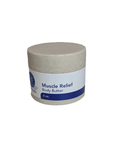Muscle Relief Body Butter with Kombo, Shea, and Turmeric for soothing muscles and joint pain