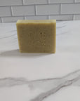 Oatmeal & Honey Bar Soap by E&E Essentials, suited for eczema care on marble counter