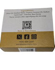 Oatmeal & Honey Bar Soap packaging highlighting ingredient label for transparency and sensitive skin