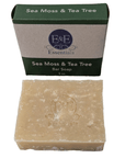 Sea Moss & Tea Tree Bar Soap by E & E Essentials, natural solution for acne and eczema