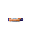 Sweet Orange Lip Balm with bright orange label, natural formula for chapped lips, Black-owned skincare