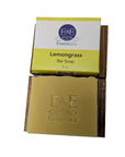 Lemongrass Bar Soap for sensitive skin in eco-friendly packaging.