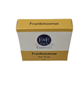 Frankincense Bar Soap packaging, ideal for sensitive skin, nourishes with all-natural ingredients.