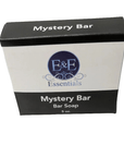 Mystery Bar Soap in box, handmade and eco-friendly, featuring vibrant colors and scents, ideal for gifting or daily indulgence.