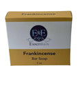 Frankincense Bar Soap box, 5 oz, gentle and moisturizing for sensitive skin.