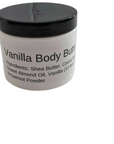 Luxurious vanilla body butter for skincare