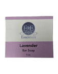 E & E Essentials Lavender Bar Soap, 5 oz, cold-process formula for stress relief and skin hydration