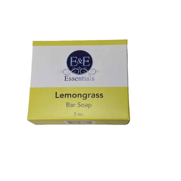 Lemongrass Bar Soap 5 oz packaging, cold process, vegan and cruelty-free, for sensitive skin