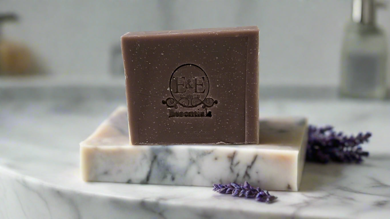 Misleading image label, not suitable for Lavender Bar Soap product