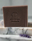 Misleading image label, not suitable for Lavender Bar Soap product