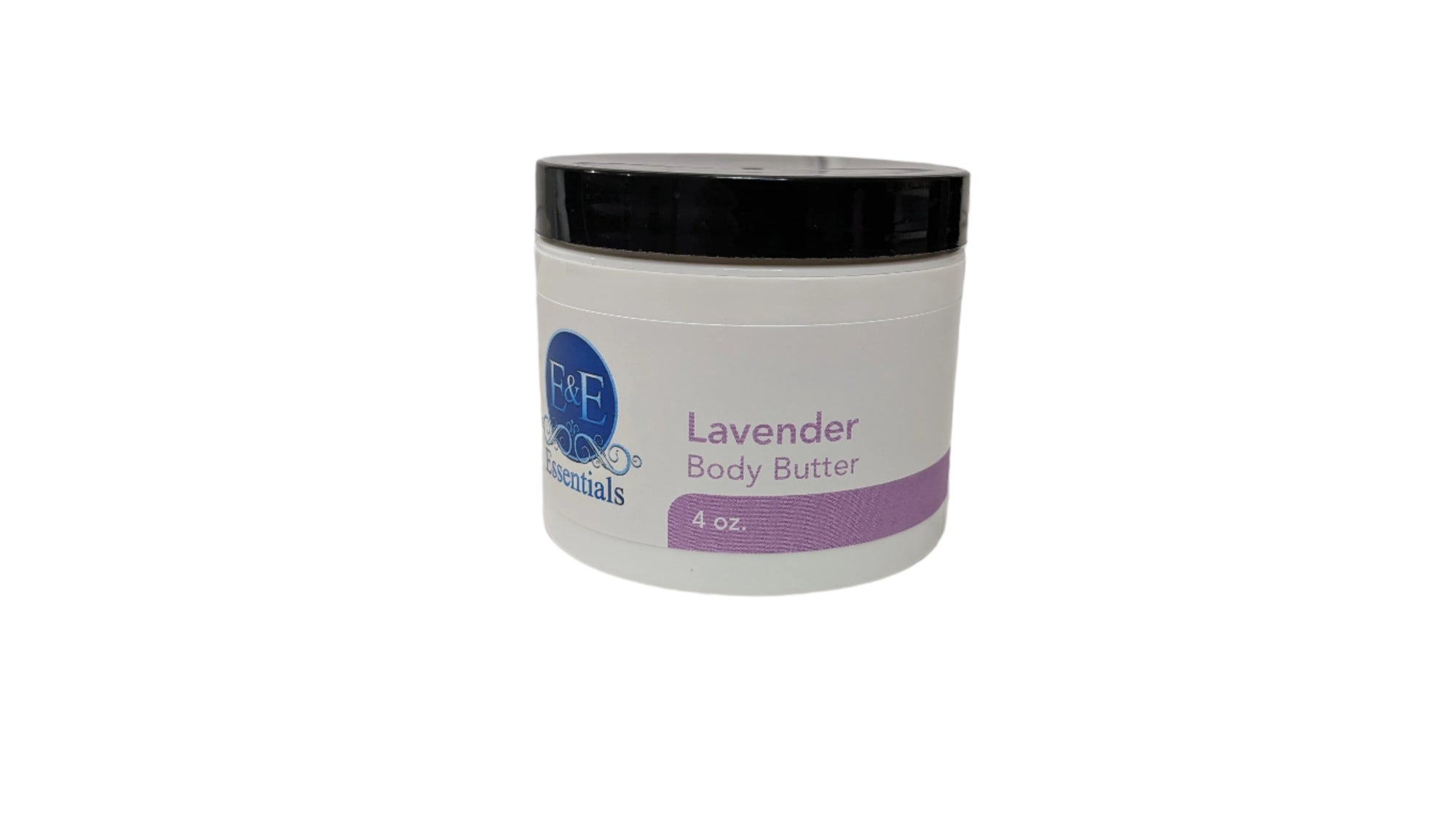 Lavender Body Butter product with branding visible