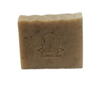 Oatmeal & Honey Bar Soap for sensitive skin with natural exfoliation and hydration.