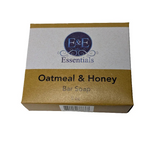 Oatmeal & Honey Bar Soap in packaging, ideal for sensitive skin.