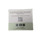 Peppermint Bar Soap packaging with ingredients list.