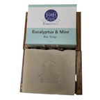 Eucalyptus & Mint Bar Soap for sensitive skin, moisturizing and refreshing.