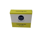 Lemongrass Bar Soap in yellow and white packaging for sensitive skin.