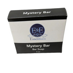 Mystery Bar Soap in box, handmade and eco-friendly, featuring vibrant colors and scents, ideal for gifting or daily indulgence.