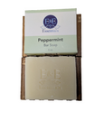 Refreshing peppermint bar soap, perfect for a gentle cleanse and invigorating aroma.