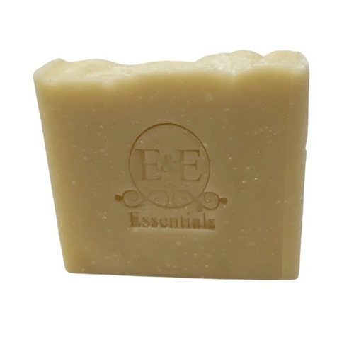 Aloe and shea butter bar soap for sensitive and dry skin.