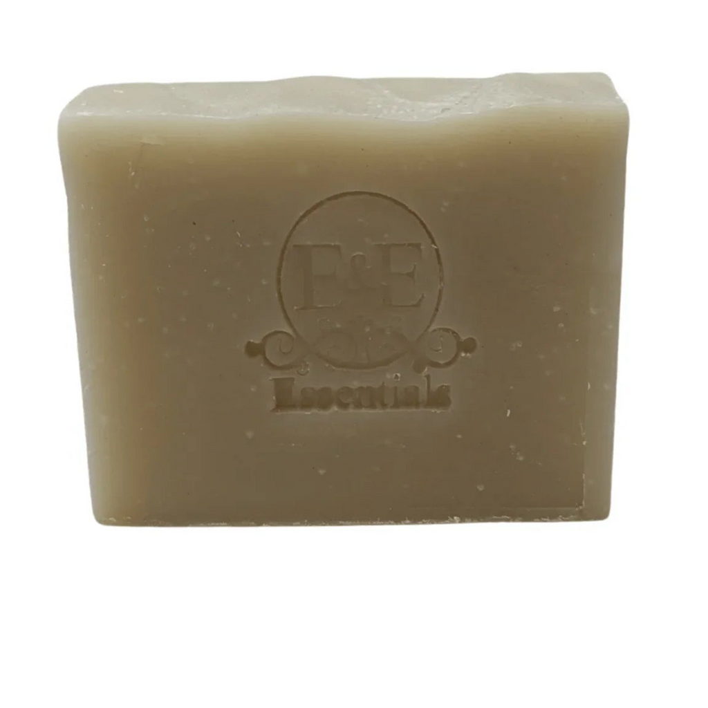 Eucalyptus and mint bar soap for sensitive skin, moisturizing and soothing.