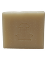 Bar of Frankincense soap with embossed bear design