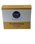 Frankincense-infused natural bar soap