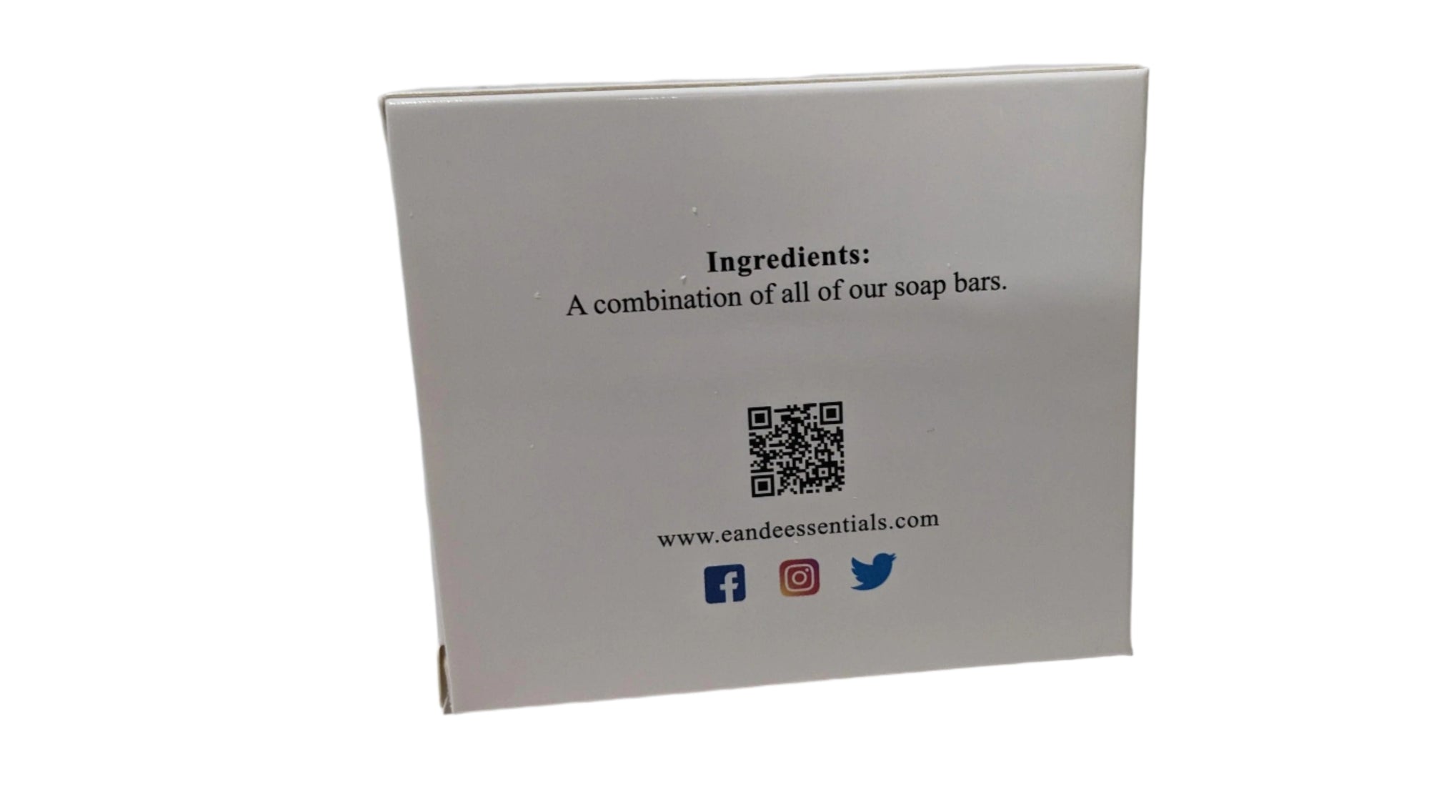 Gumbo Bar Soap packaging featuring a scannable QR code