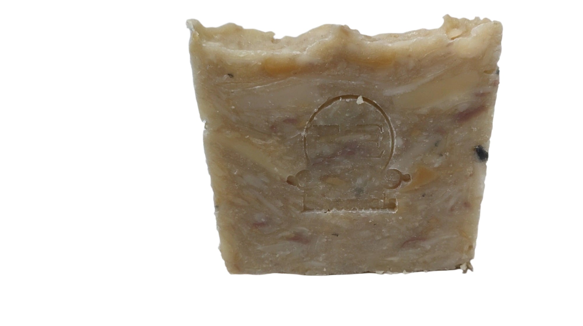 Single Gumbo Bar Soap with the brand's embossed logo