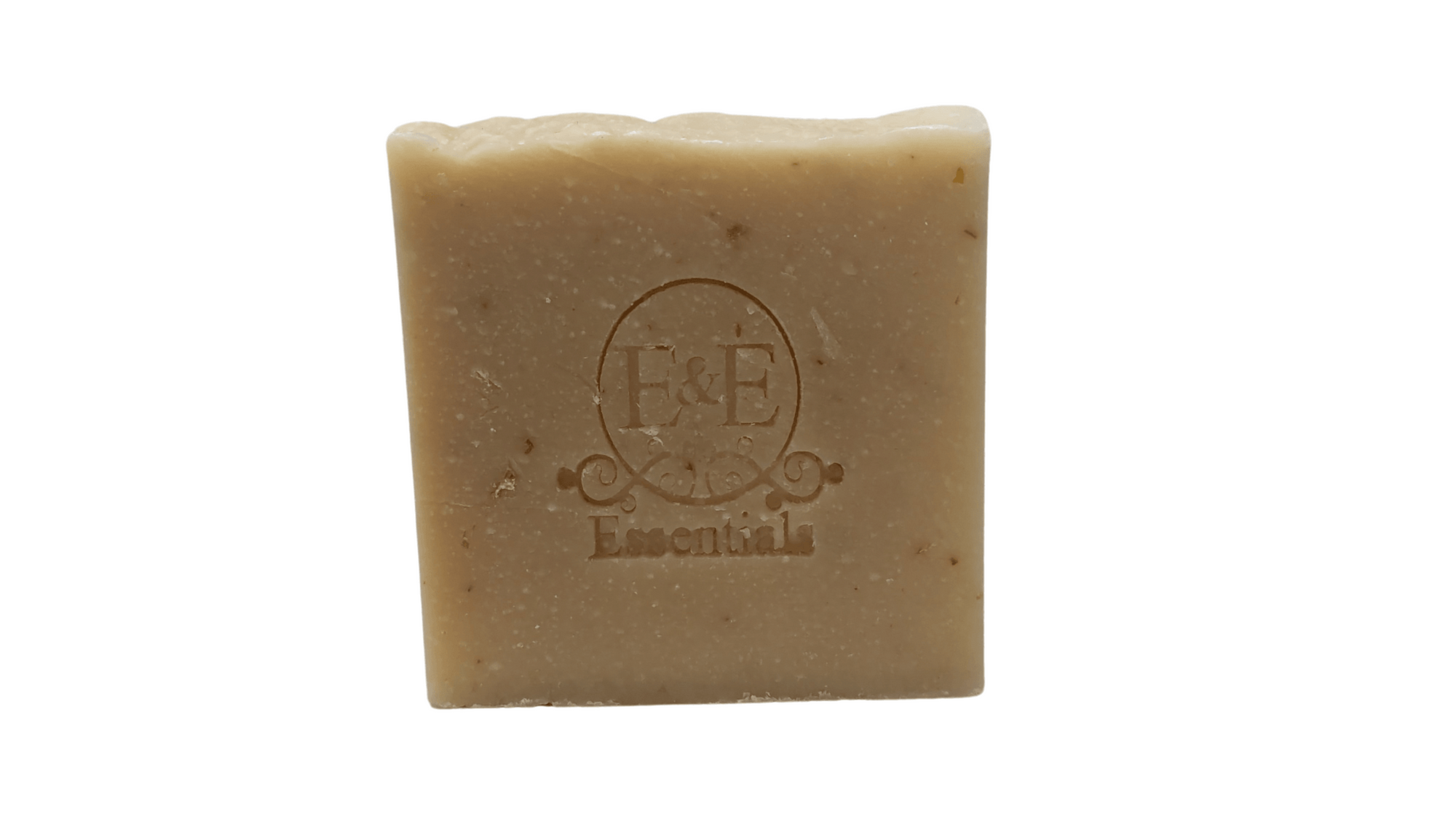 Oatmeal & Honey Bar Soap featuring the brand's logo