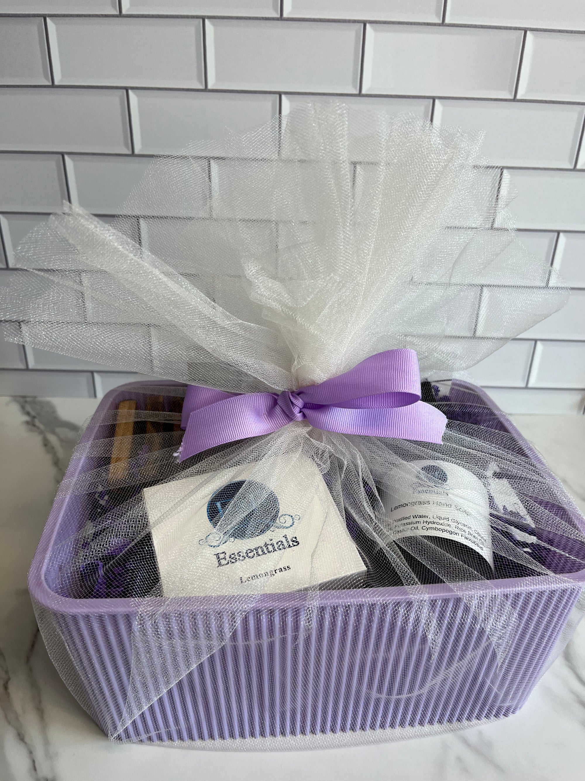 A delightful gift basket filled with E & E Essentials for all your gifting needs!