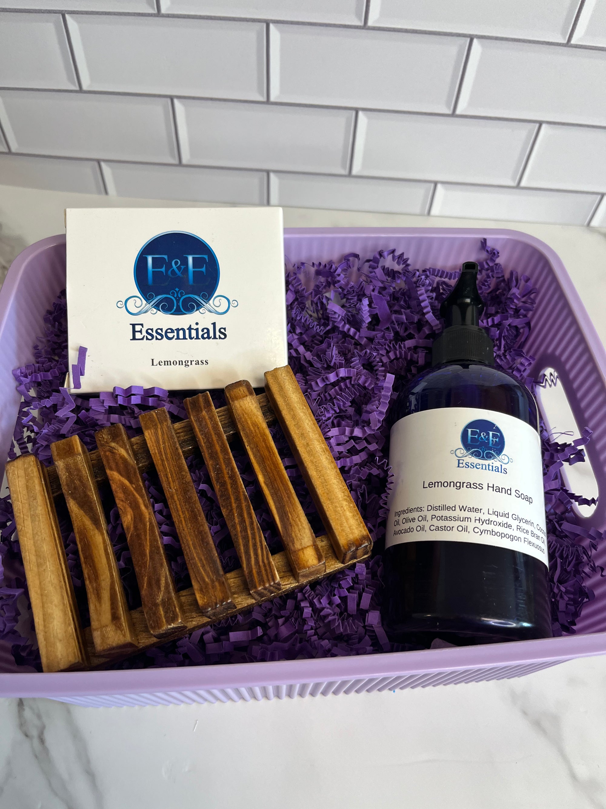 A delightful gift basket filled with E & E Essentials for all your gifting needs!